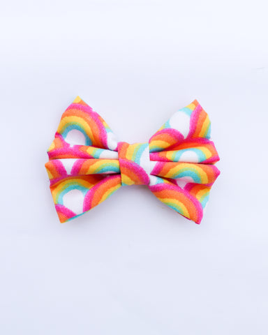 'Over the Rainbow' Hair Bow