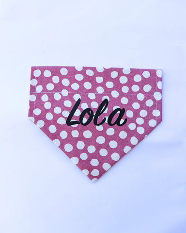 Personalised 'Lola' Bandana