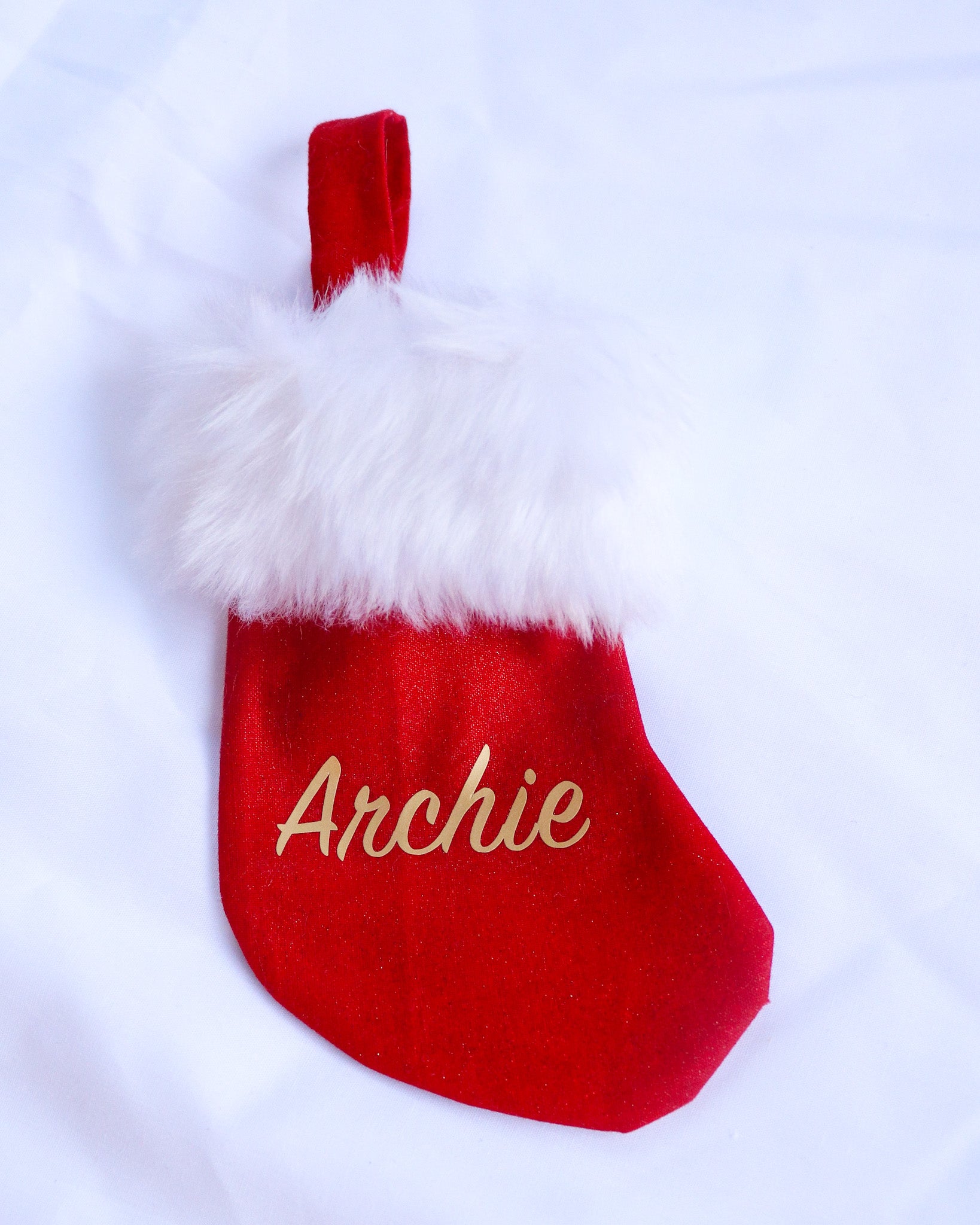 Personalised Christmas Mini Stocking