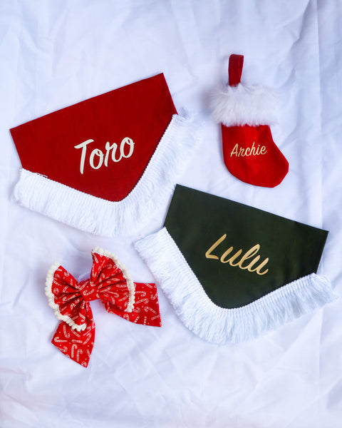 Personalised Christmas Mini Stocking