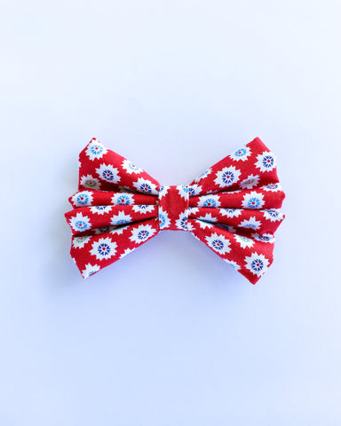 'Lady in Red' Hair Bow